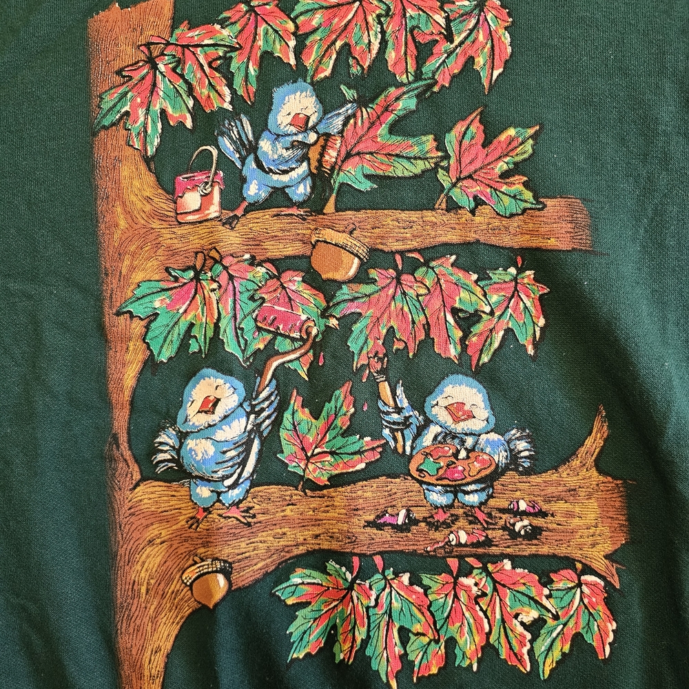 Vintage Grannycore Sweatshirt By Basic Editions - image 3